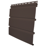 T4 Vented Vinyl Soffit - Musket Brown T4 Vented Vinyl Soffit - Musket Brown