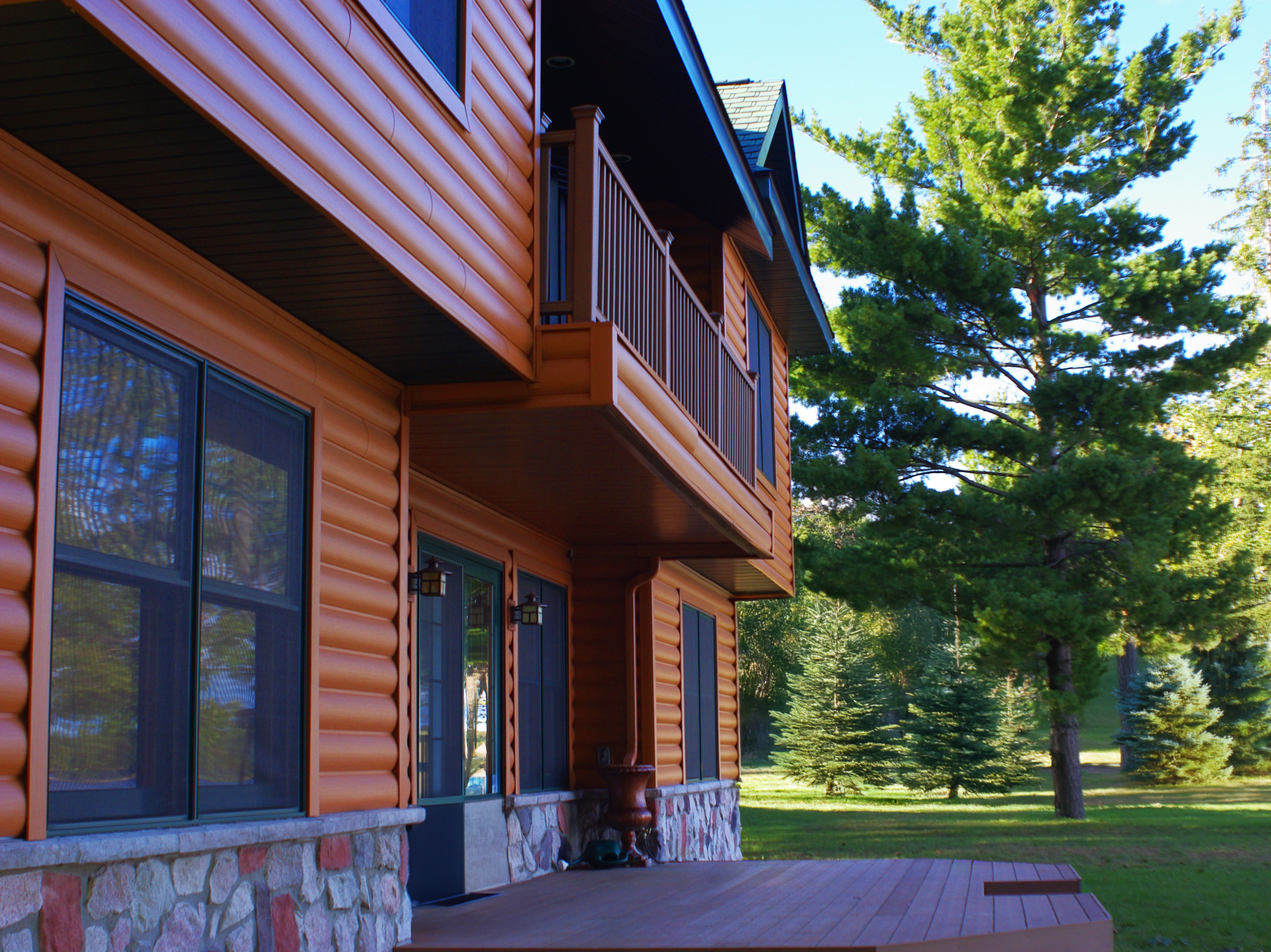 Minnesota Lakeside Cabin Side Angle 2