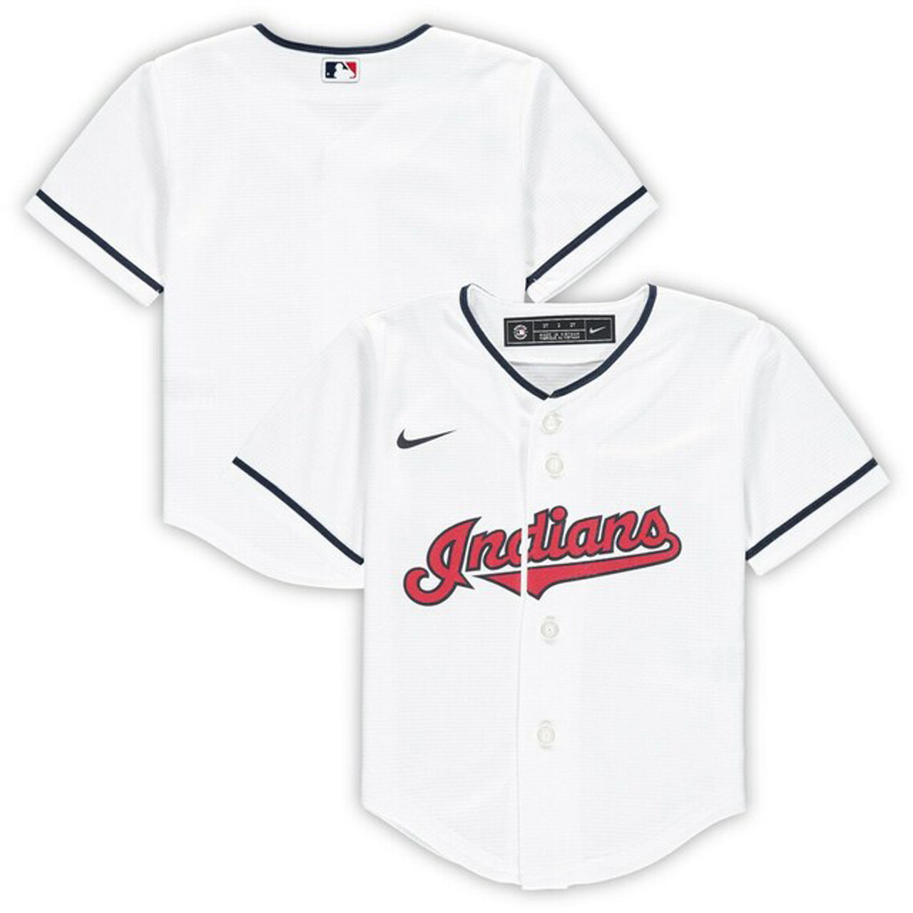 cleveland indians white jersey