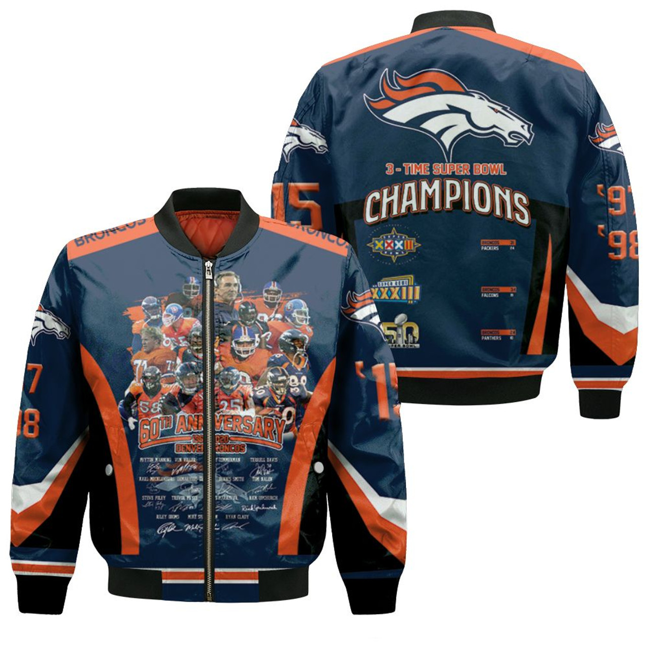 Denver Broncos 60Th Anniversary Coach 