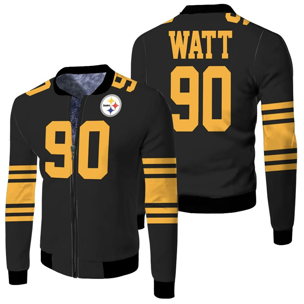 T.J. Watt Pittsburgh Steelers Nike Alternate Vapor Untouchable Limited  Jersey – Black