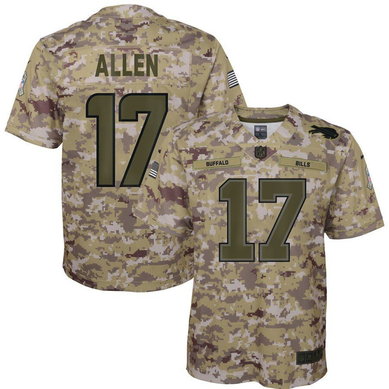 buffalo bills camo jersey