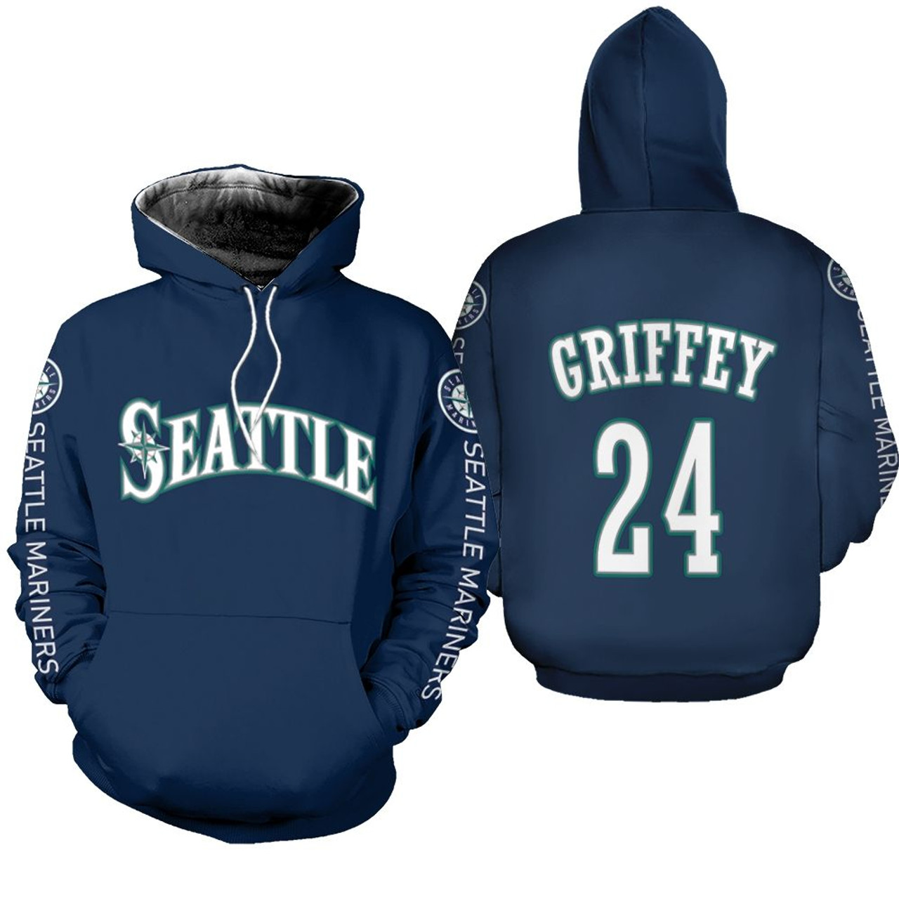 mariners pullover jersey