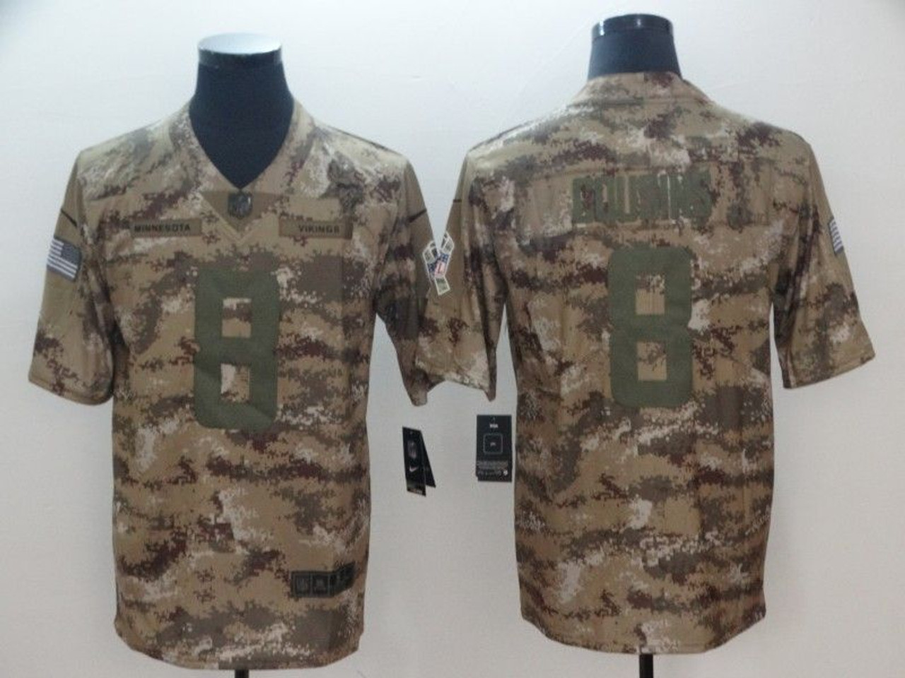 camo vikings jersey