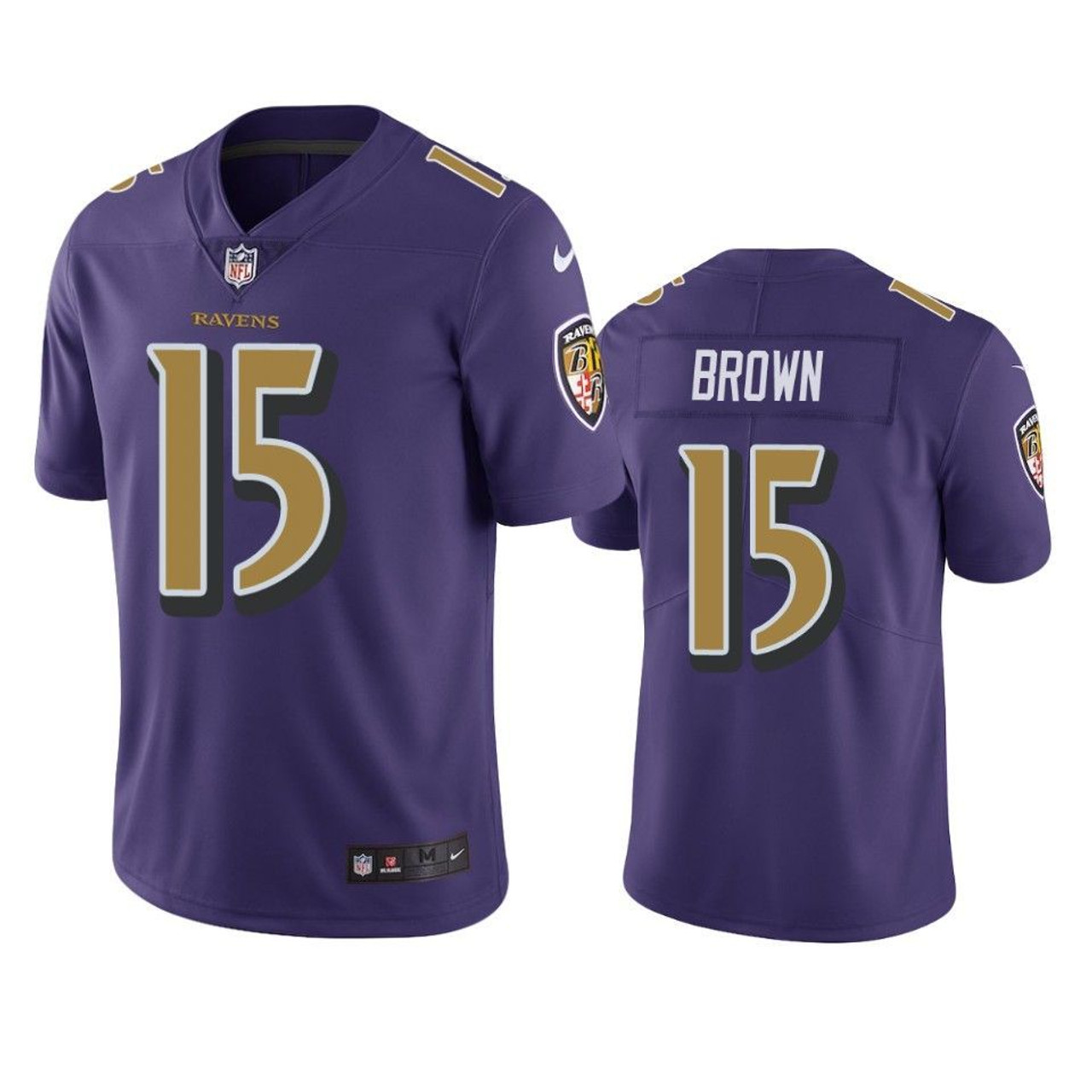 ravens color rush jersey