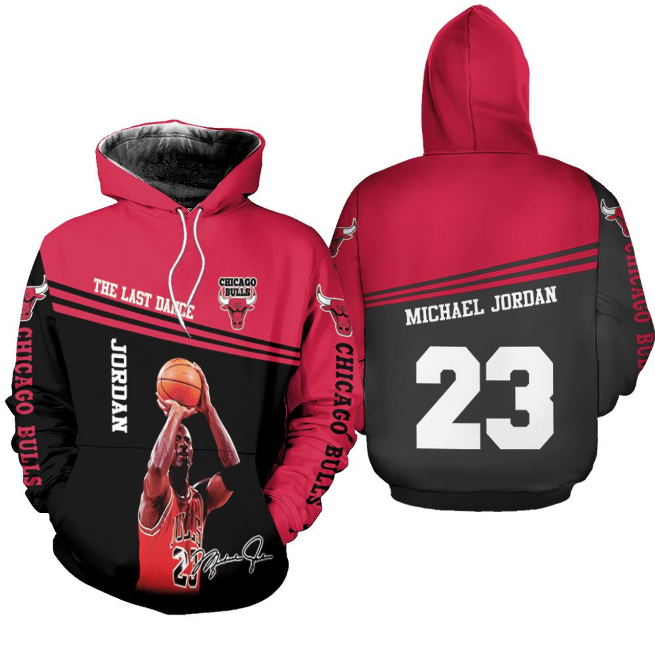 Michael Jordan The Last Dance Chicago Bulls Signed For Fan T Shirt 3d Jersey  Fleece Bomber Jacket – Teepital – Everyday New Aesthetic Designs