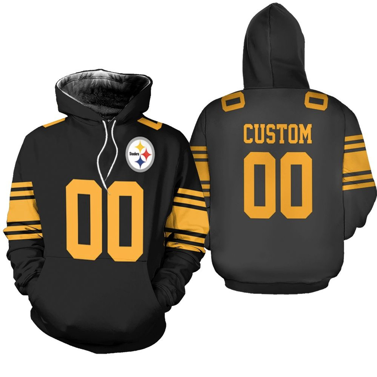 steelers color rush jersey custom