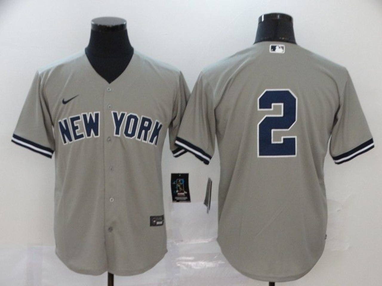 derek jeter grey jersey