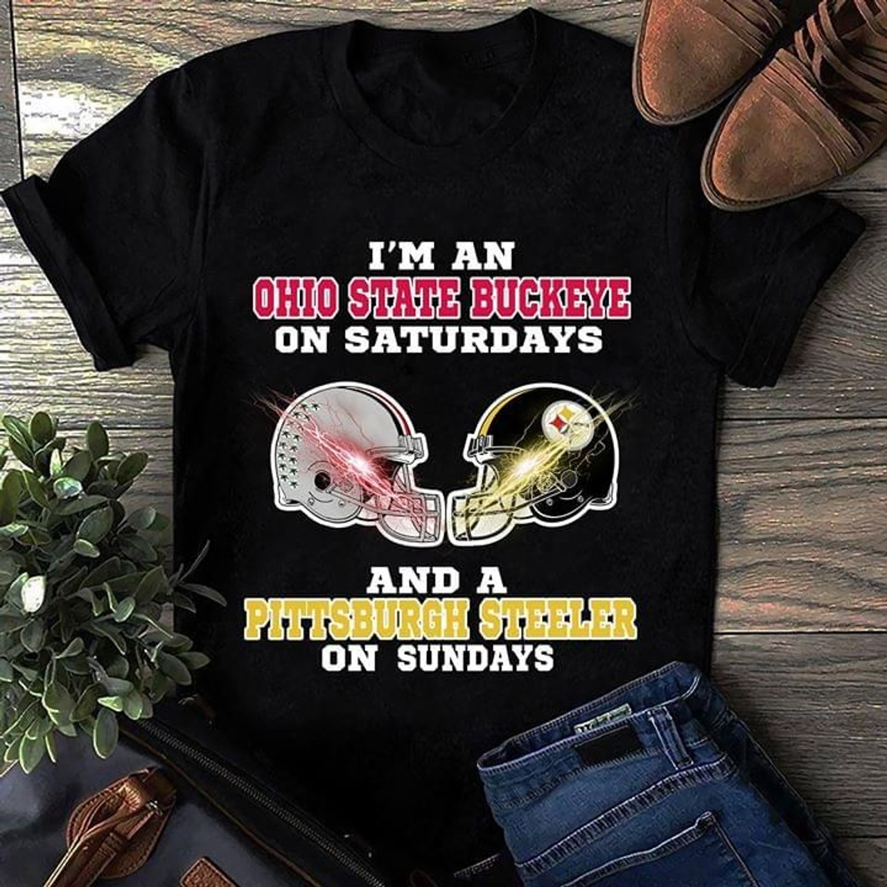 buckeye steelers shirt