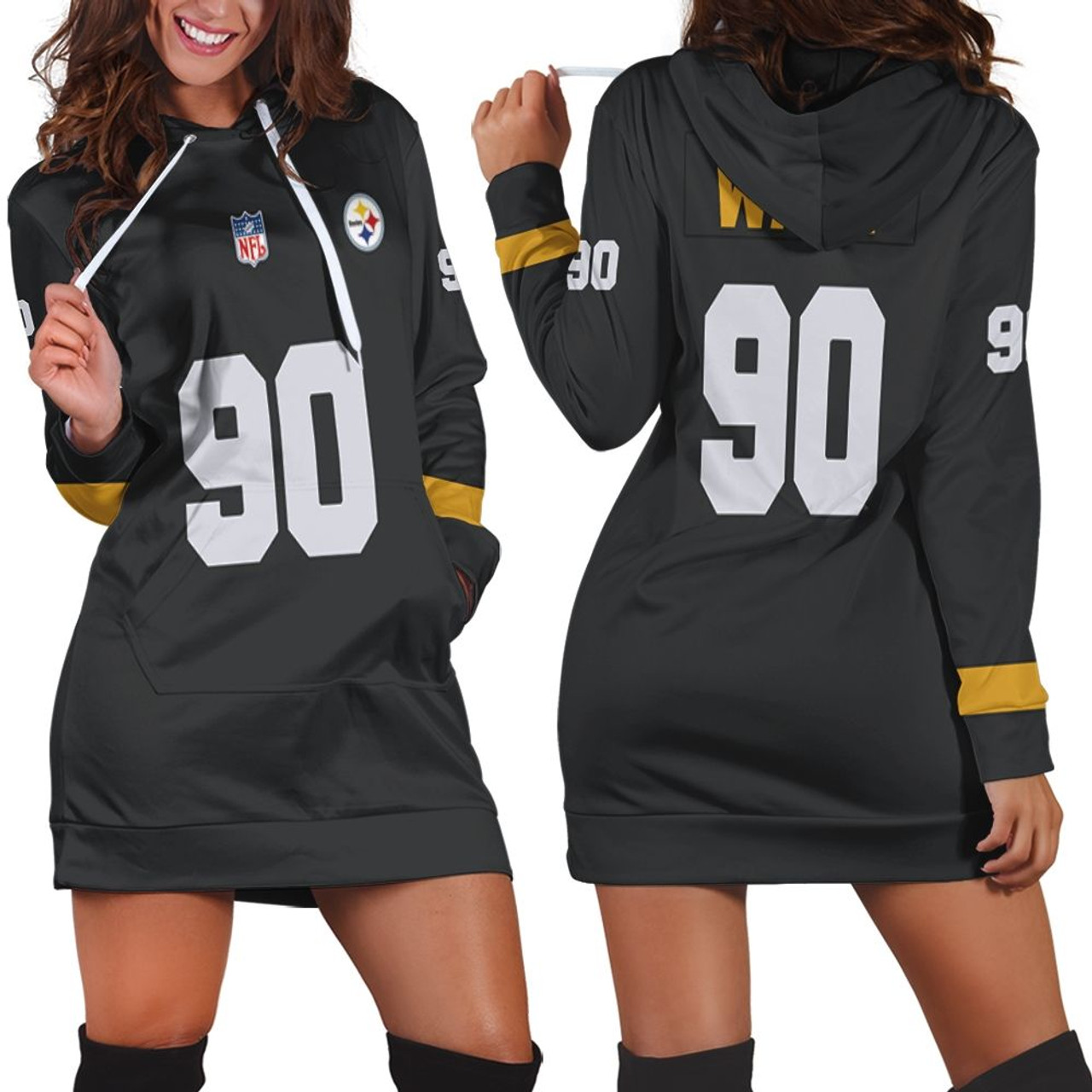 pittsburgh steelers jersey dress