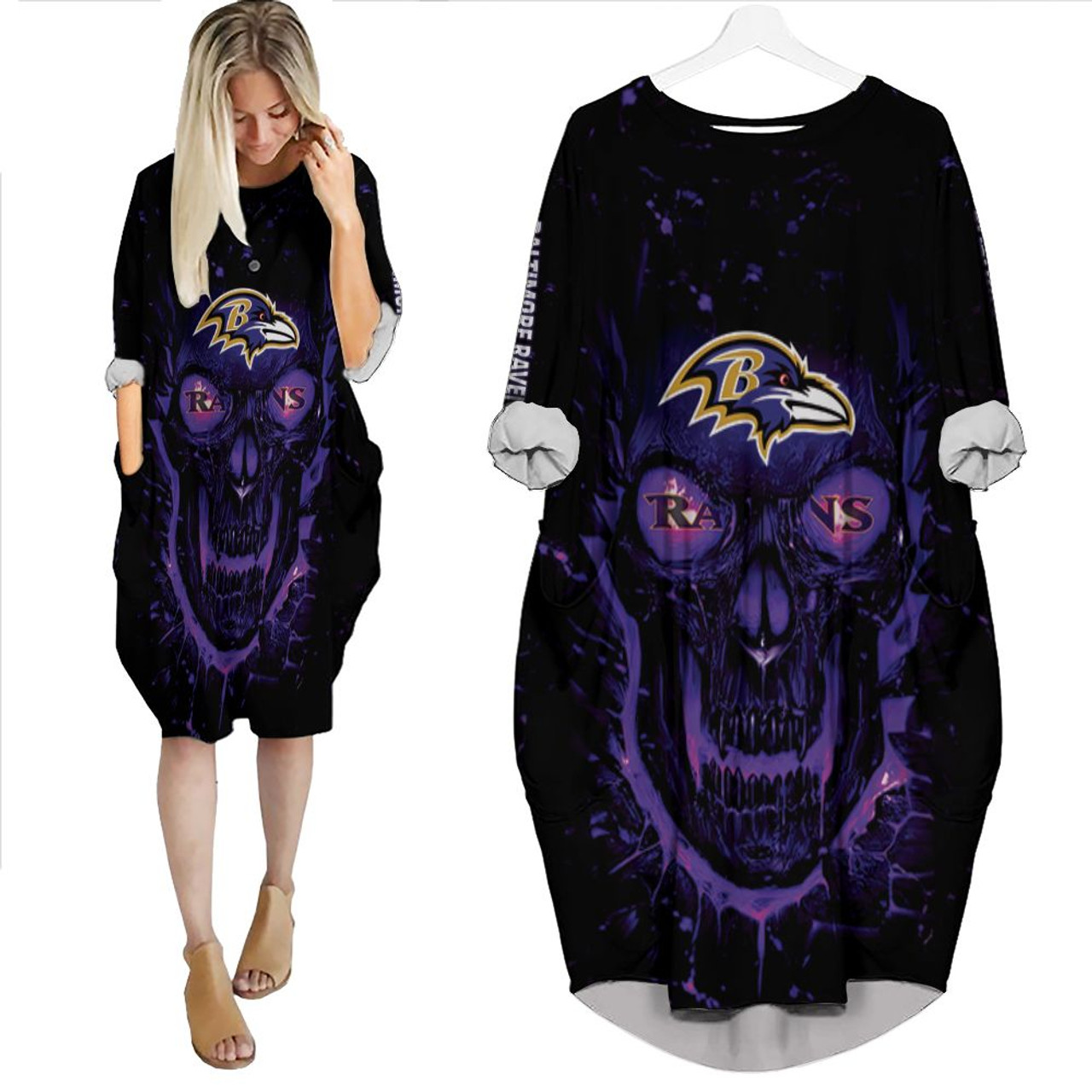 baltimore ravens jersey dress