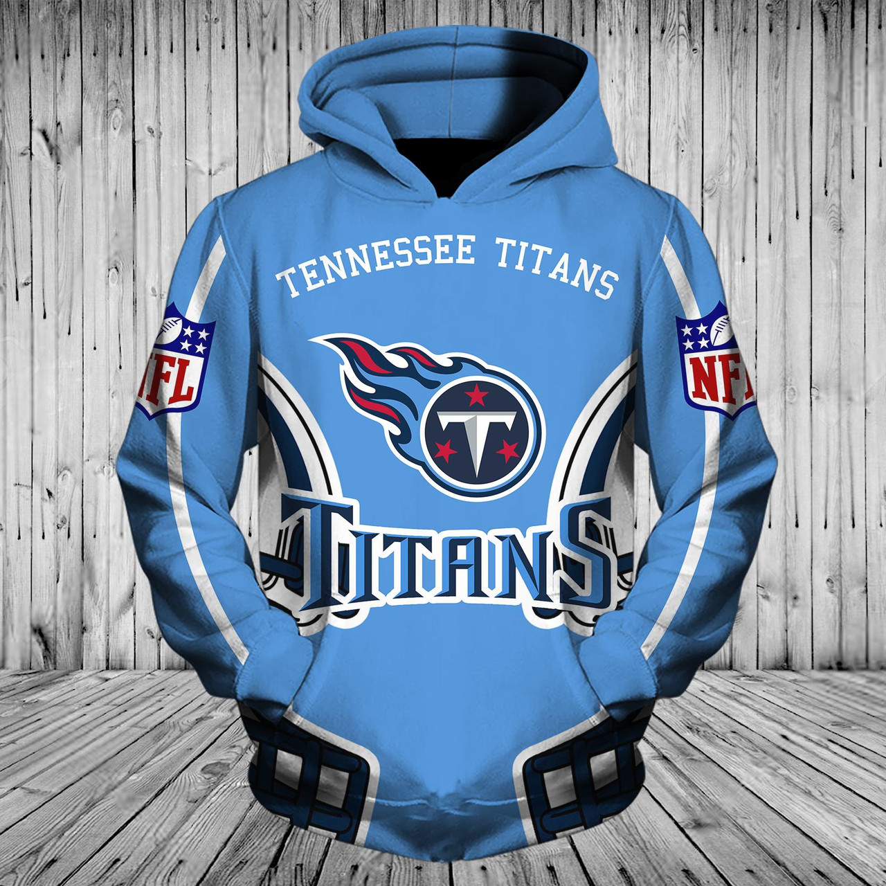 Tennessee TITANS Half Zip STARTER Jacket WHITE