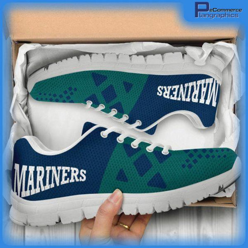 Seattle Mariners Breathable Running Shoes – Sneakers PGSNKR213, Men, Women, Model KH1429