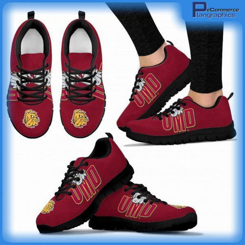 Minnesota Duluth Bulldogs Breathable Running Shoes, Men, Women, Model KH1662