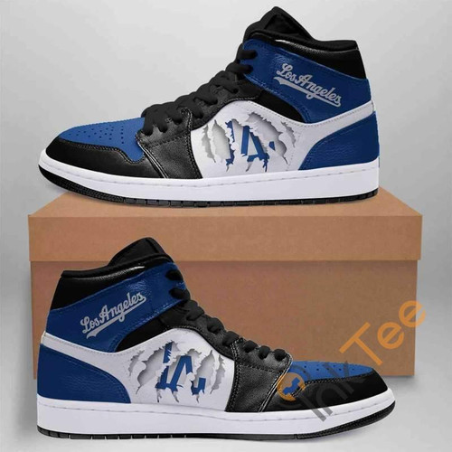 Los Angeles Dodgers Mlb Custom It1717 Air Jordan Shoes, Sport Shoes For Men, Women Model 3434