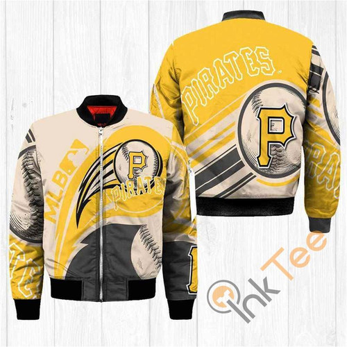 Pittsburgh Pirates MLB Balls Apparel Best Christmas Gift For Fans Bomber Jacket, 3D All Over Print Model 517