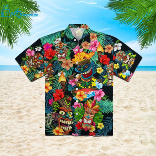 Funny Hawaiian Shirt, Model Az44276