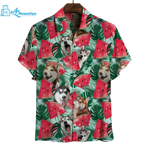 Husky - Hawaiian Shirt, Model Az60115
