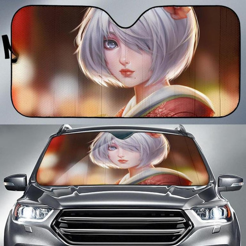 Nier Automata Japanese Costume Art Car Sun Shade 3D Printed