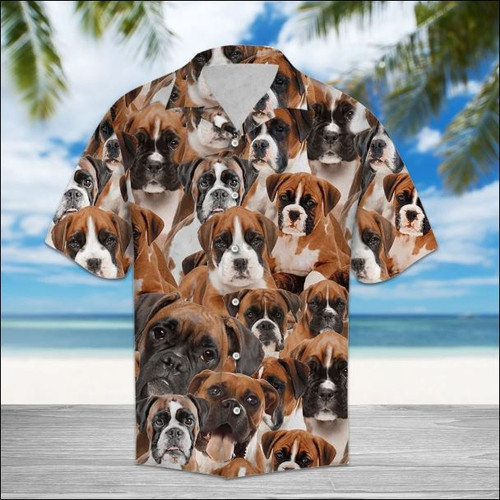 Boxer Hawaiian Shirt  Dnstyles