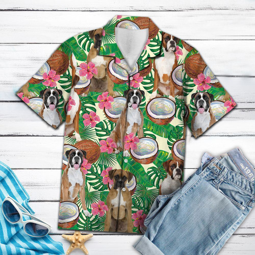 Boxer Tropical Coconut G5729- Hawaiian Shirt