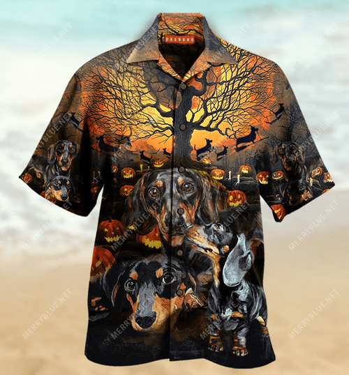 Check Out This Awesome Awesome Dachshund Unisex Hawaiian Shirt