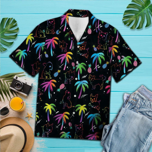 Chihuahua Tropical G5807- Hawaiian Shirt