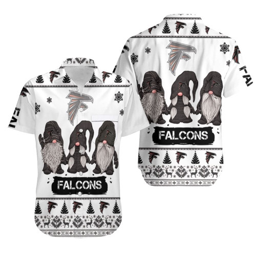 Christmas Gnomes Atlanta Falcons Ugly Sweatshirt Christmas 3D Hawaiian Shirt