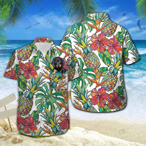 Cht0004 Dachshund Hawaii Shirts