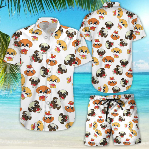 Funny Boxer Dog Shirts - Full Of Cute Puppy Boxer Dog Hawaii Shirt - Gifts For Boxer Lovers