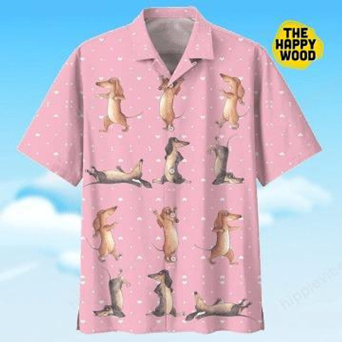 Funny Dachshund Hawaii Shirt