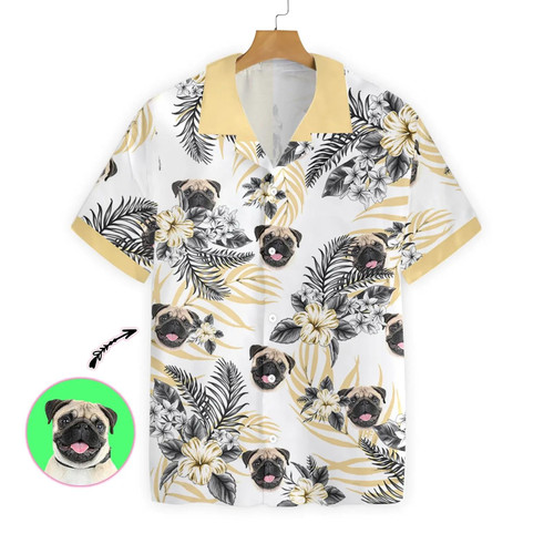 Hawaii Shirt Personalized Peace Love Dog -Zx14484