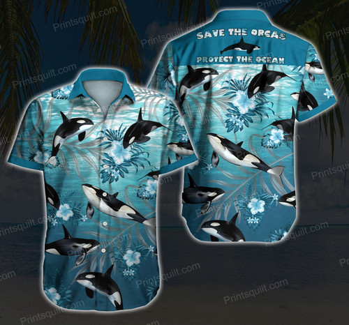 Orcas Lovers Hawaii 3D Shirt