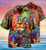 Colorful Lion King Hawaiian Shirt, Model Az12852