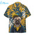 3D Hawaiian Pug Dog Shirt, Model Az20508