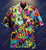 Colorful Chihuahua Dog Short Hawaiian Shirt Hobbies Tropical Shirts Tropical Shirts For Men Crazy Shirts Hawaii
