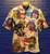 Cute Dachshund Dog - Matching Dog and Owner Hawaiian Print Shirts