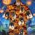 English mastiff dog halloween pumpkin hawaiian shirt