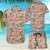 Summer Hawaiian Shirt - Dog Boat Surfing Summer Vintage Watercolor Hawaii Shirt - Tropical Themed Gift Ideas
