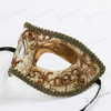 Medieval Venetian Masquerade Mask 'Phantom of Opera' Design - Gold