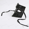 Bauta Black Giltter Masquerade Mask