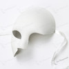 Phantom Volto Venetian Masquerade White Mask