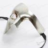 Phantom of The Opera Full Face Masquerade Mask Metallic Silver