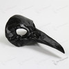 Raven Skull Bird Nose Masquerade Mask - Black