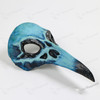 Raven Skull Bird Nose Alien Masquerade Mask - Blue