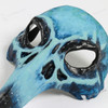 Raven Skull Bird Nose Alien Masquerade Mask - Blue