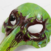 Raven Skull Bird Nose Alien Masquerade Mask - Green