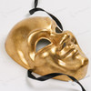 Venetian Volto Joker Full Face Mask - Gold