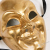 Venetian Volto Joker Full Face Mask - Gold