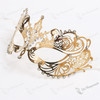 Charming Princess Masquerade Mask With Rhinestone Gold